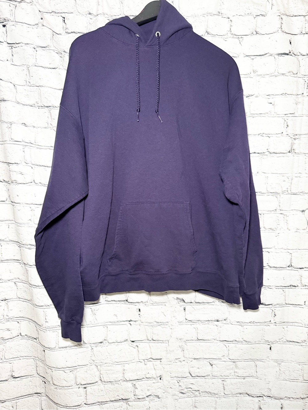 Hanes. Purple hoodie. Size XL